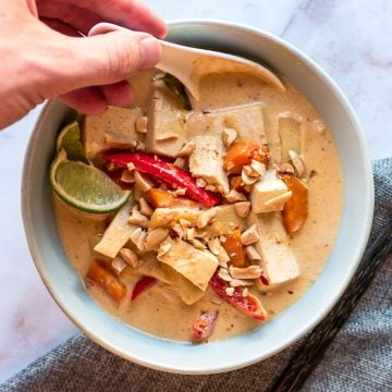 Thai Panang Curry with Tofu