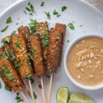 Tofu Satay maapähkinäkastikkeella