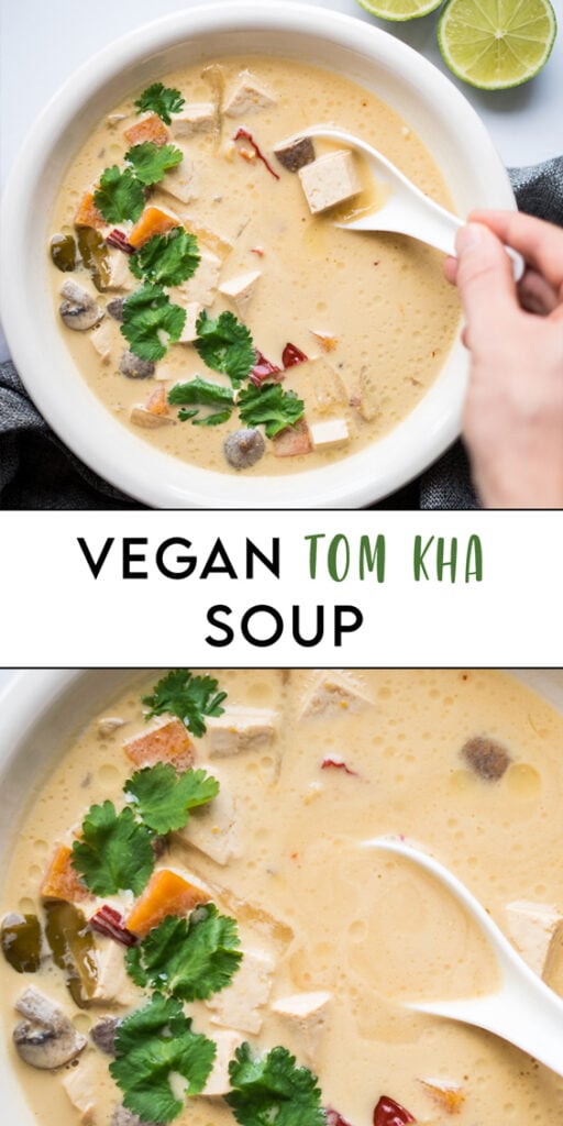 Vegan Tom Kha Soup