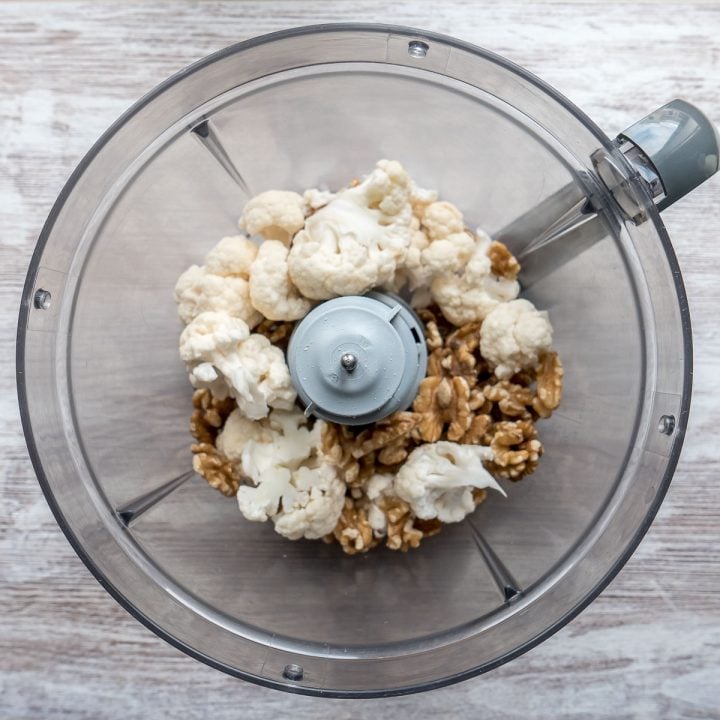 Vegan Cauliflower and Walnut Bolognese