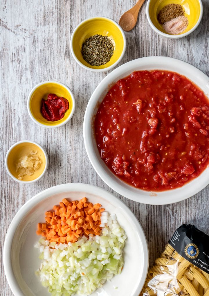 Vegan Cauliflower and Walnut Bolognese