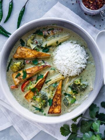 Thai Green Curry with Tofu