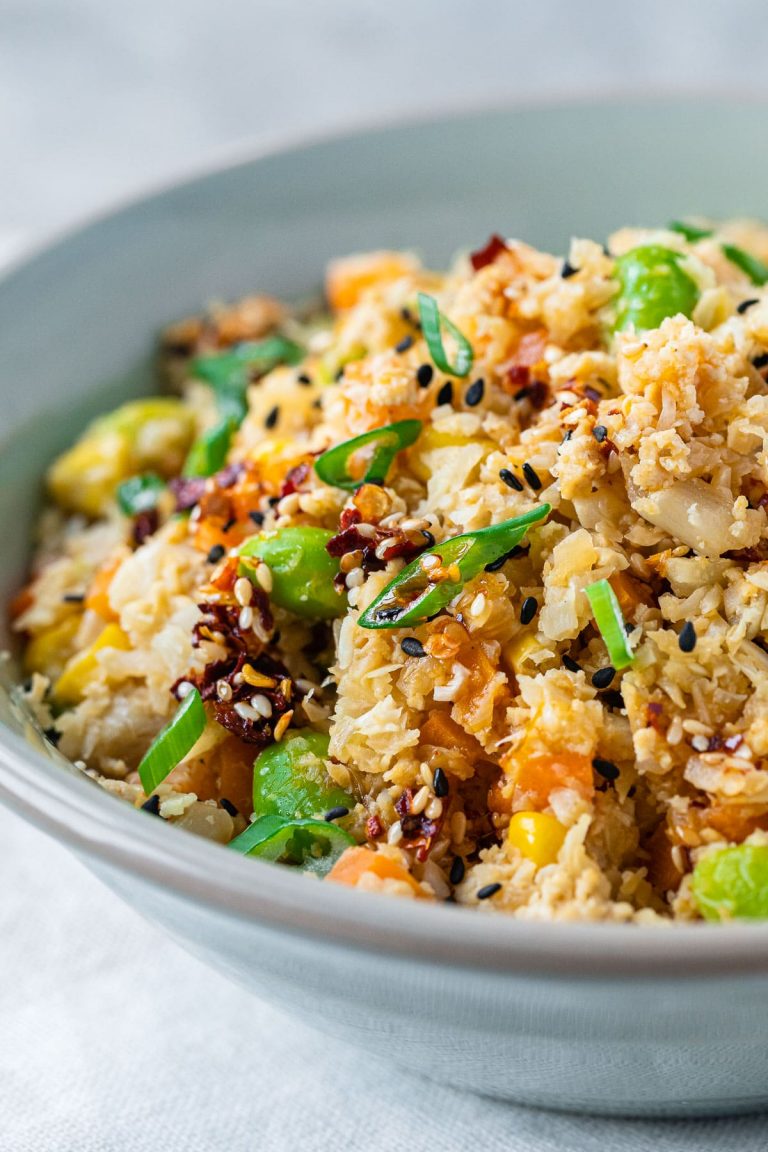 Vegan Cauliflower Fried Rice Six Hungry Feet Recipes