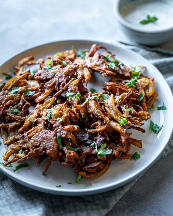 Crispy Onion Bhajis