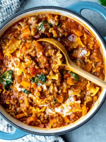 Vegan Lasagna Soup