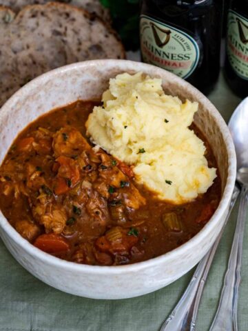 Vegan Irish Stew with Guinness