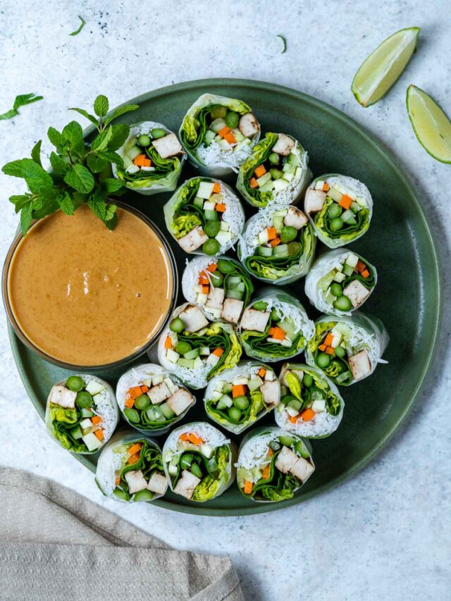Salad Rolls, the Star Dish for this Month