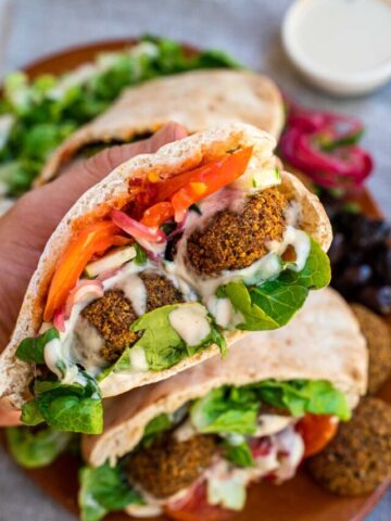 Falafel Pita Sandwich