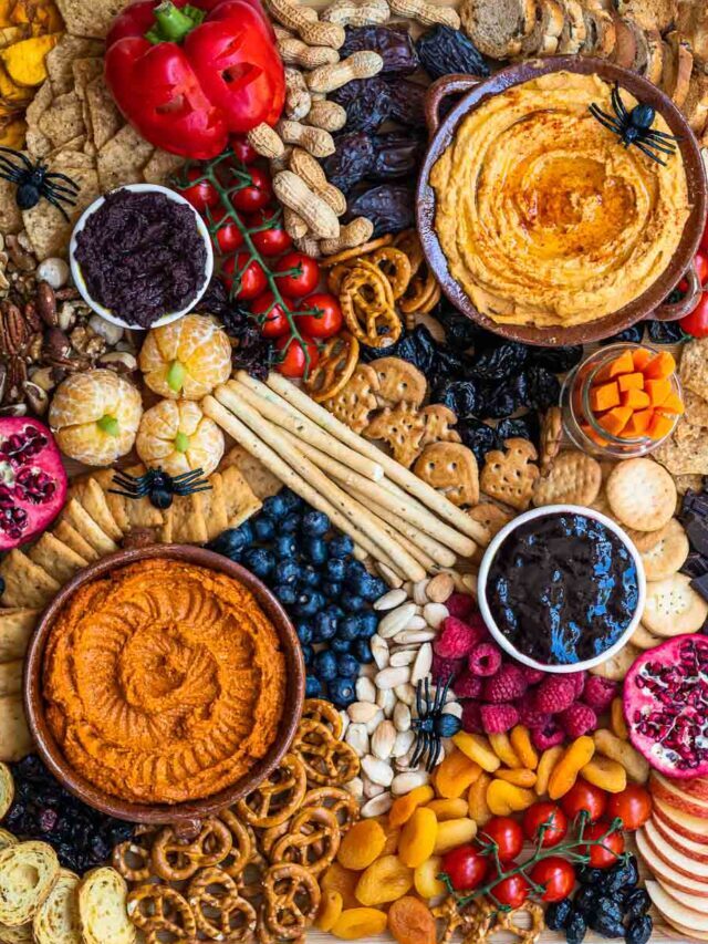 Spooky Snack Board for Halloween