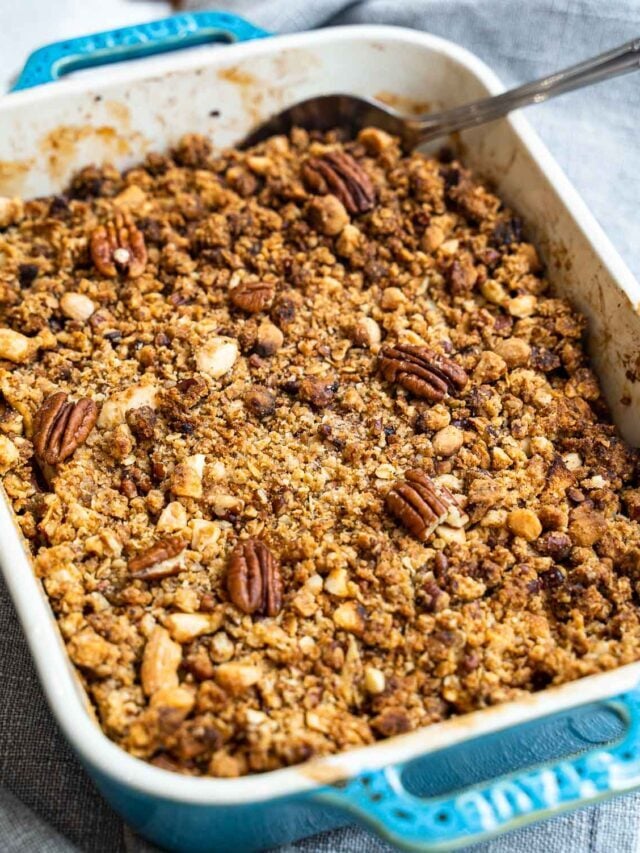 Vegan Apple Crumble