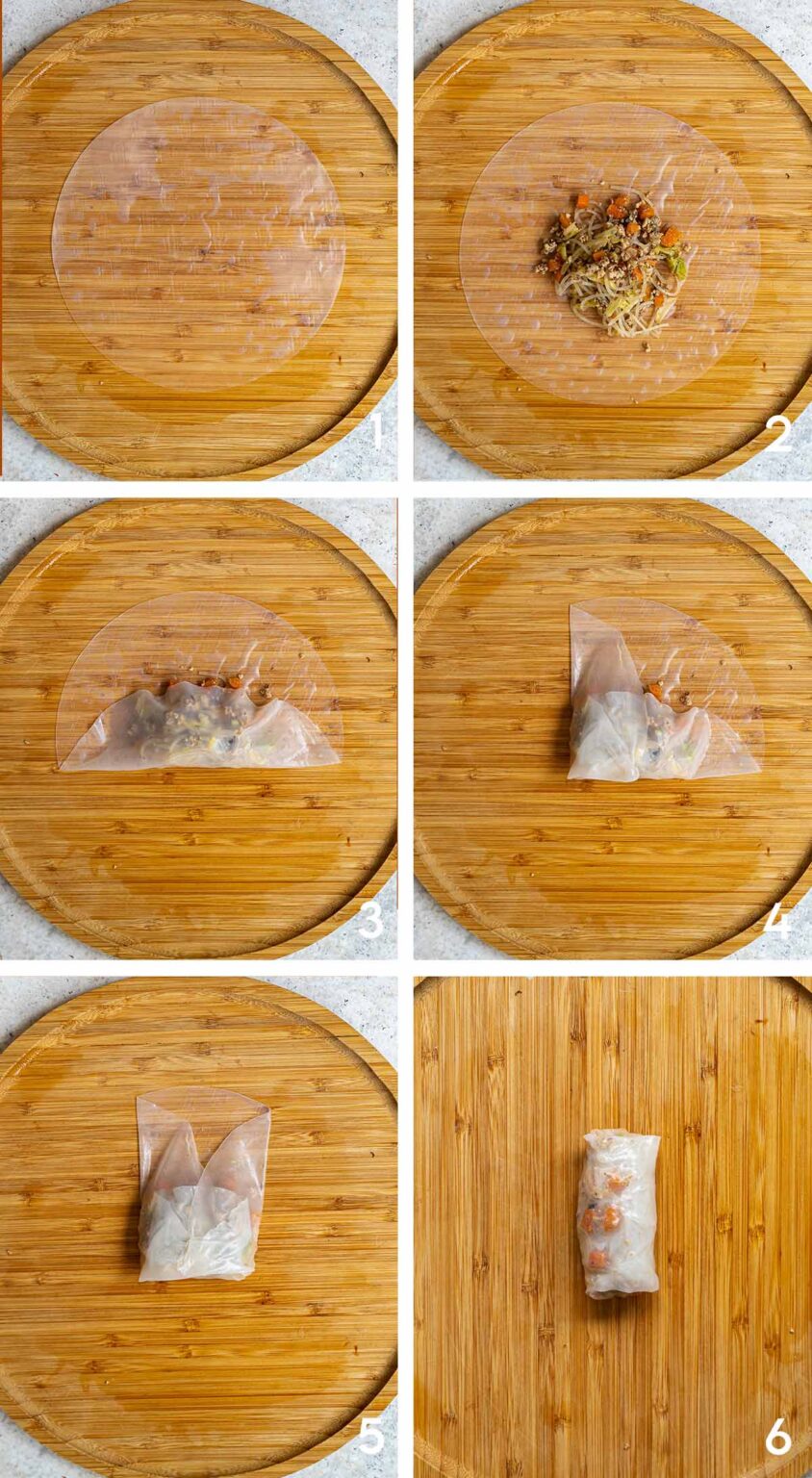 Rice Paper Dumplings Six Hungry Feet