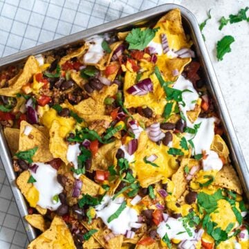 Vegan Loaded Nachos