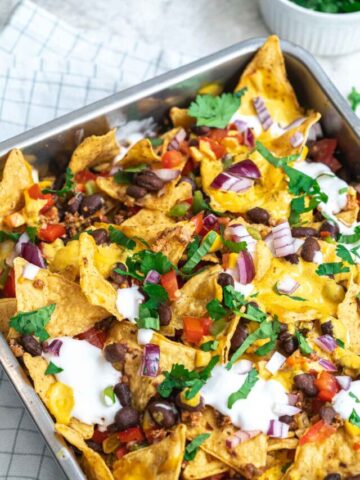Vegan Loaded Nachos