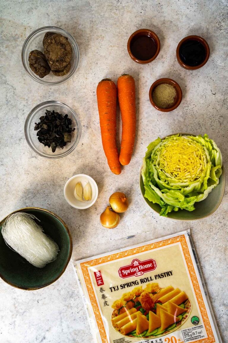 Crispy Vegan Spring Rolls Six Hungry Feet