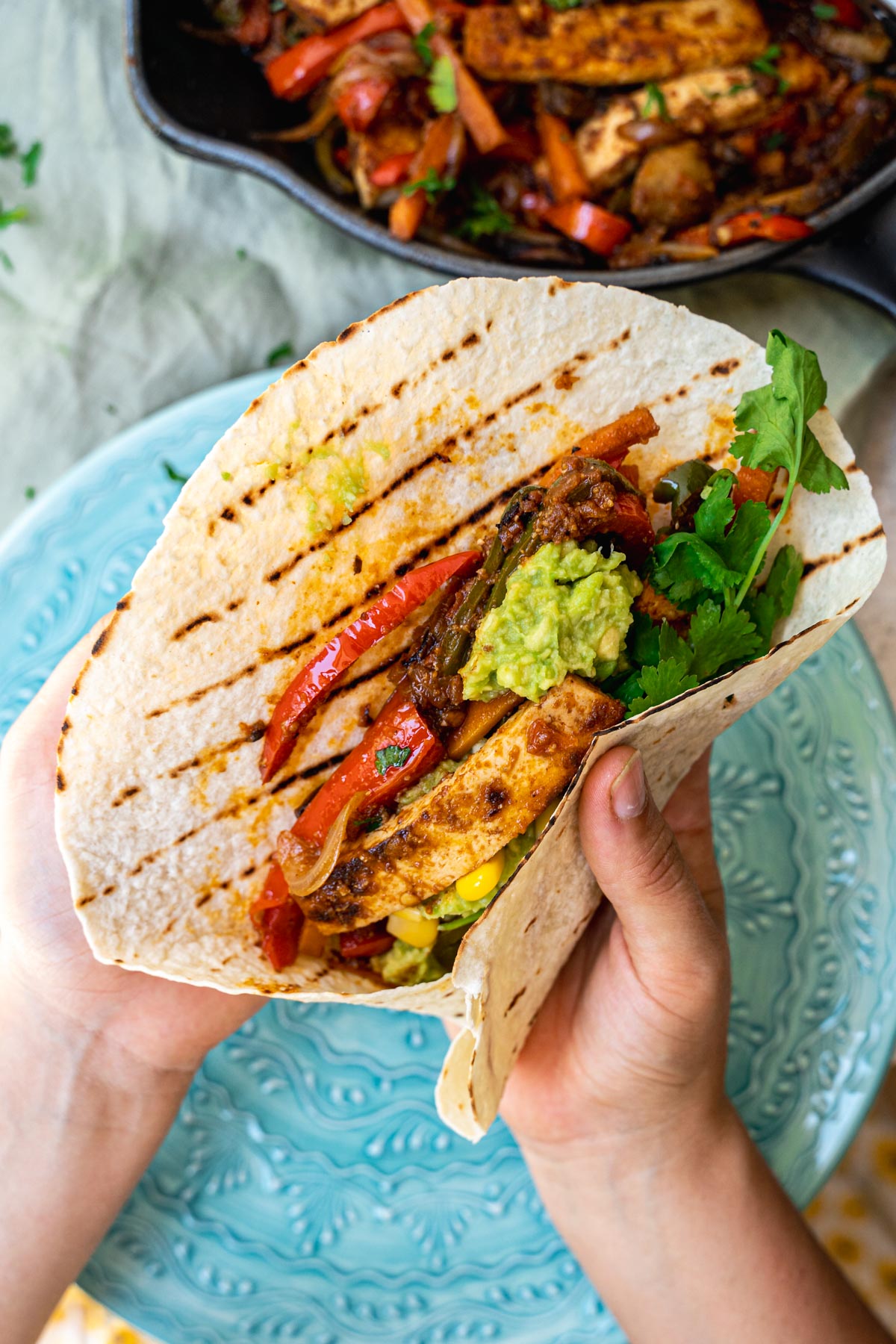 Tofu Fajitas