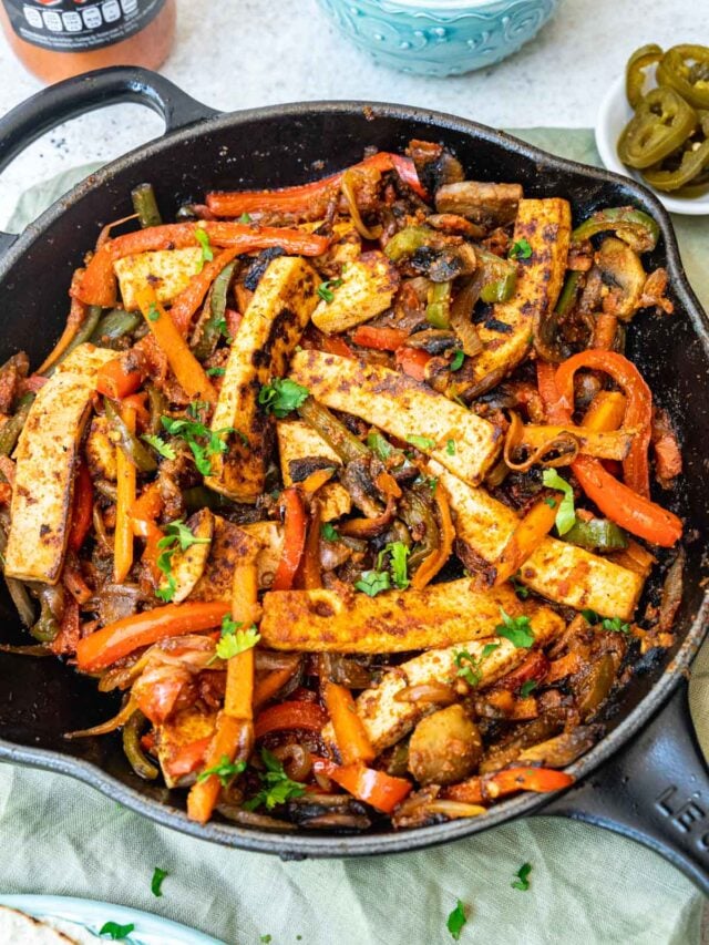 Tofu Fajitas