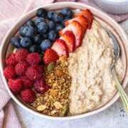 Creamy Millet Porridge with Fruit