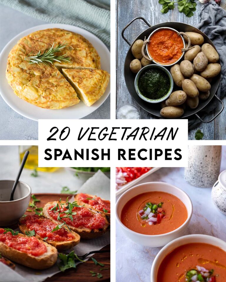 20 Vegan and Vegetarian Spanish Recipes - Six Hungry Feet