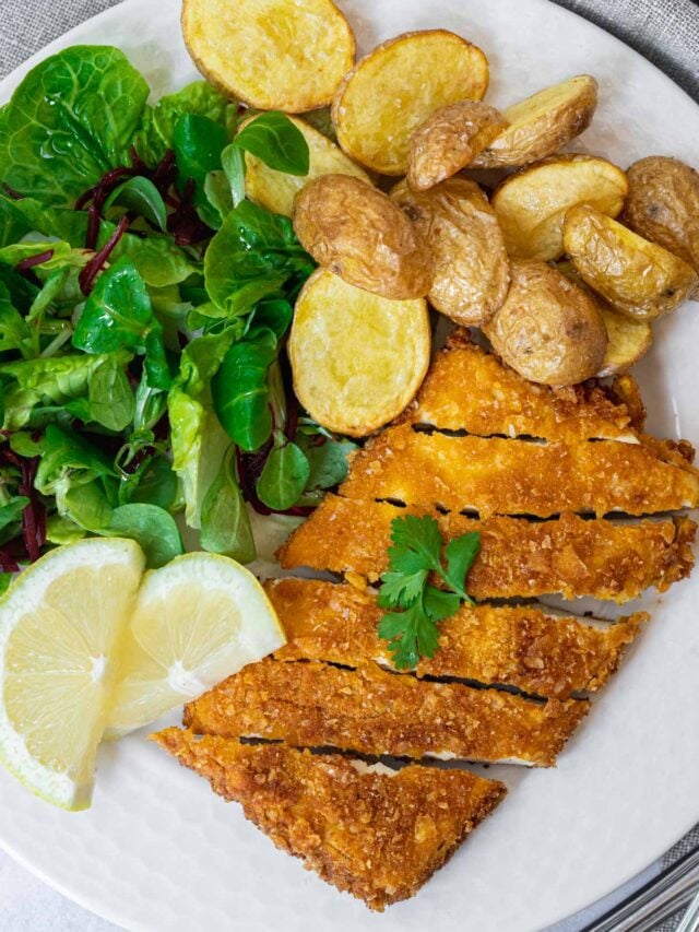 Vegan Tofu Schnitzel