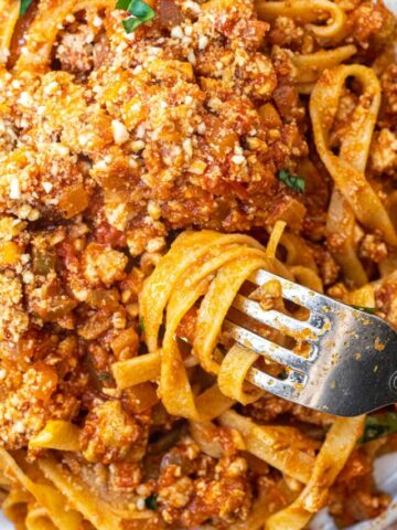 Tofu Bolognese