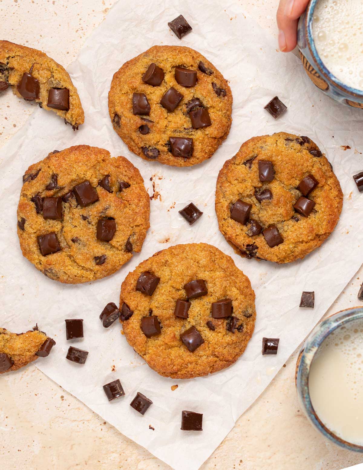 Air Fryer Chocolate Chip Cookies