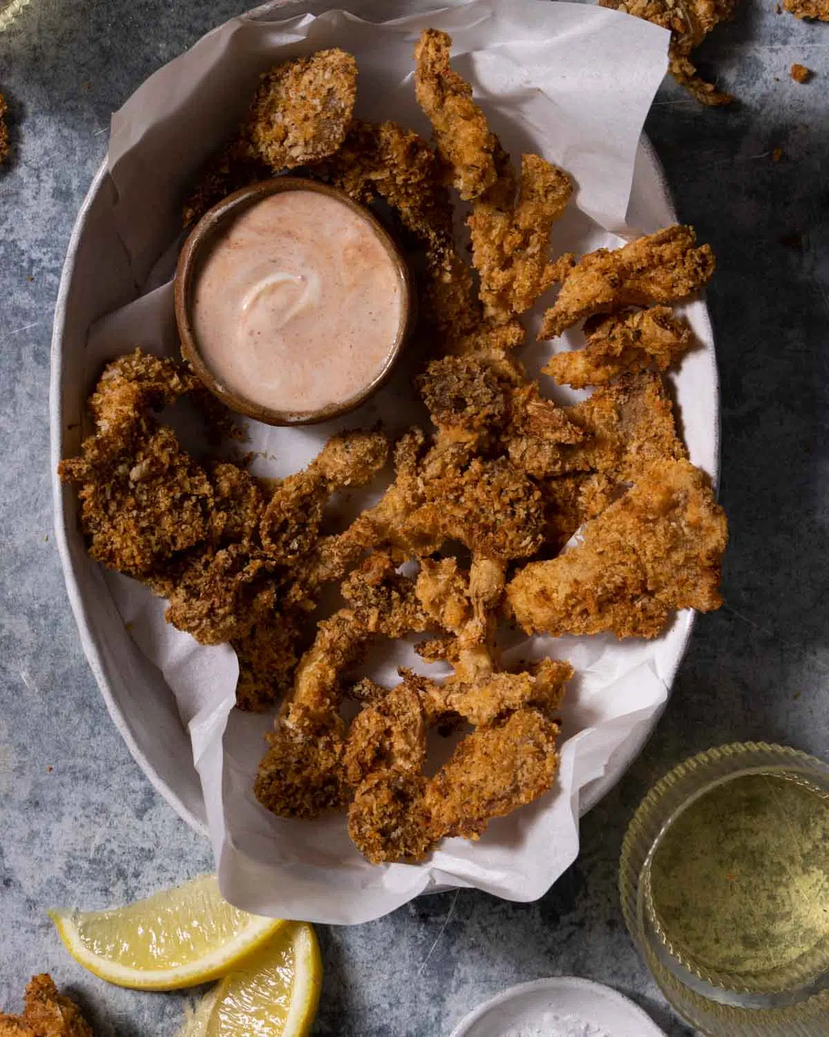 Air Fryer Oyster Mushrooms