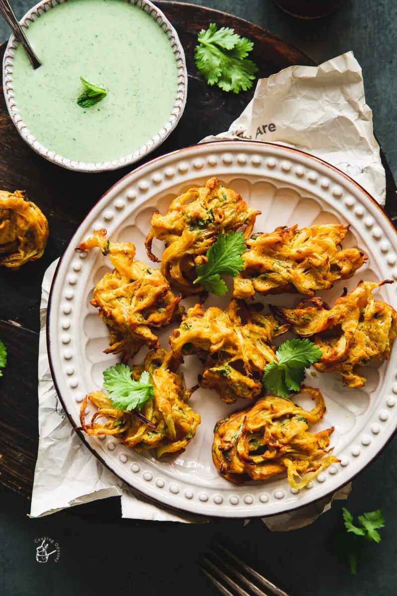 Air Fryer Onion Bhaji
