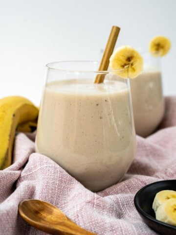 Banana Milk Recipe (Vegan)