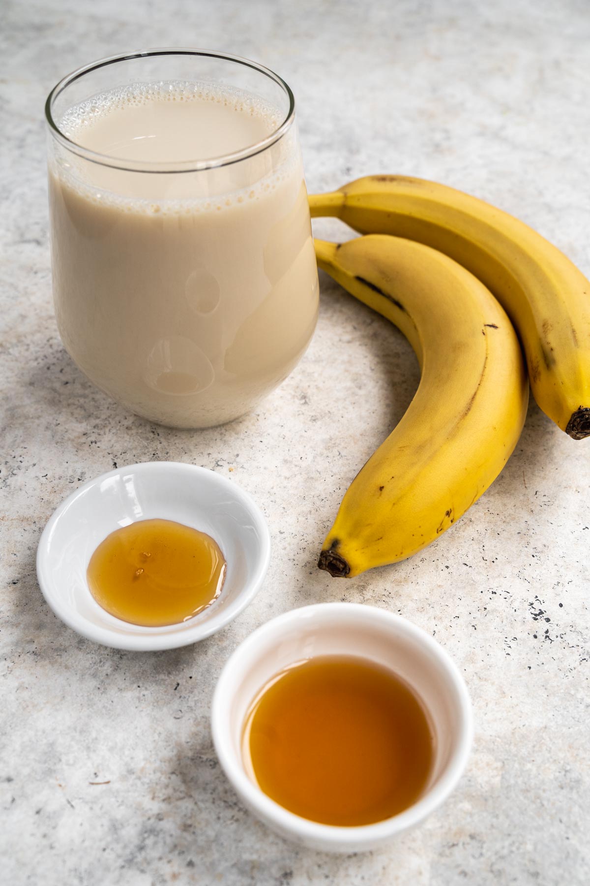 Ingredients for Banana Milk