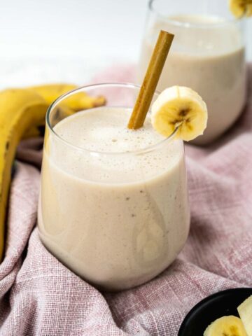 Banana Milk Recipe (Vegan)
