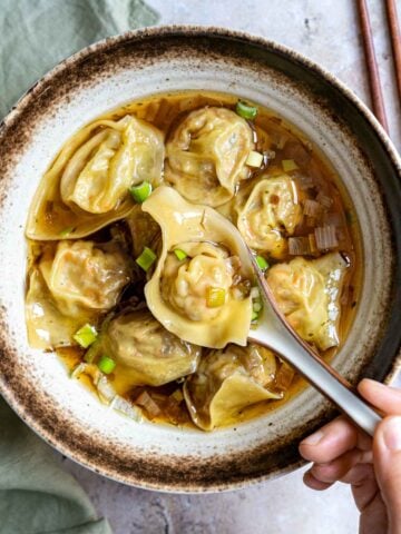 Vegan Wonton Soup