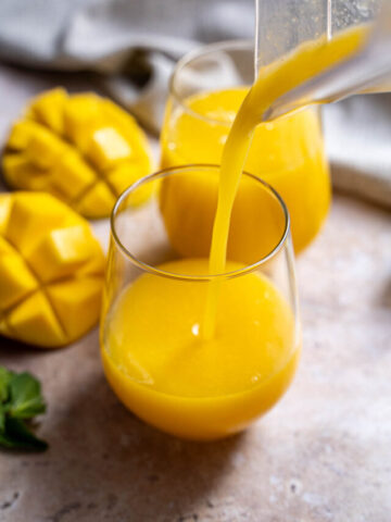 Mango Juice - Step by Step