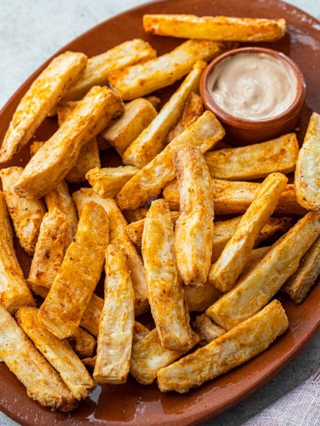 Did you know you could make the Crispiest Fries with Yuca?