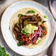 Vegan Oyster Mushroom Tacos