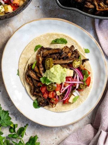Vegan Oyster Mushroom Tacos