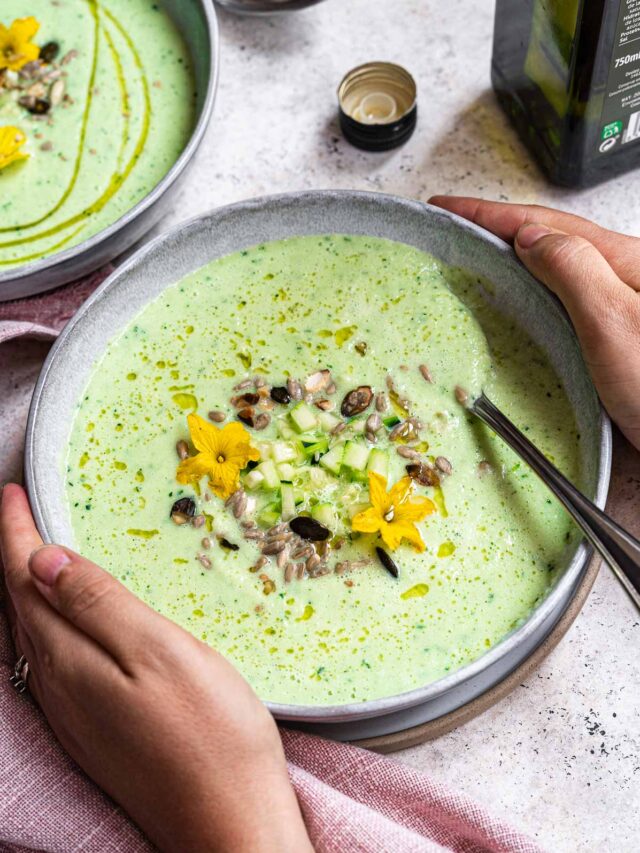 Cucumber Gazpacho, The Best Summer Soup