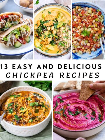 13 Easy and Delicious Chickpea Recipes