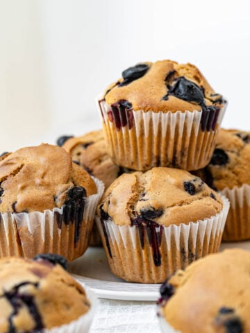 Vegan Blueberry Muffins