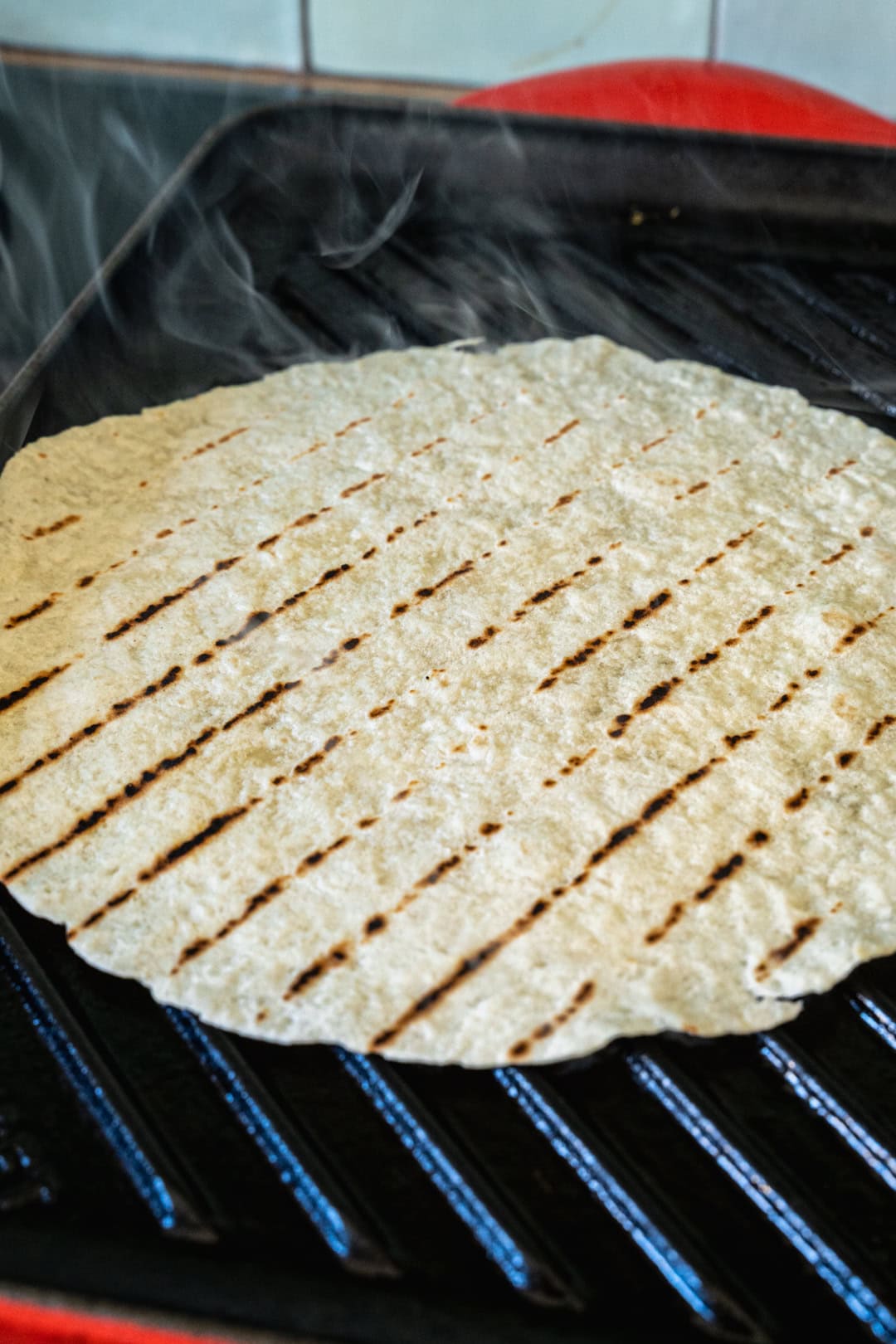 Heating up tortillas 