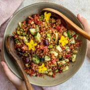 Mediterranean Lentil Salad