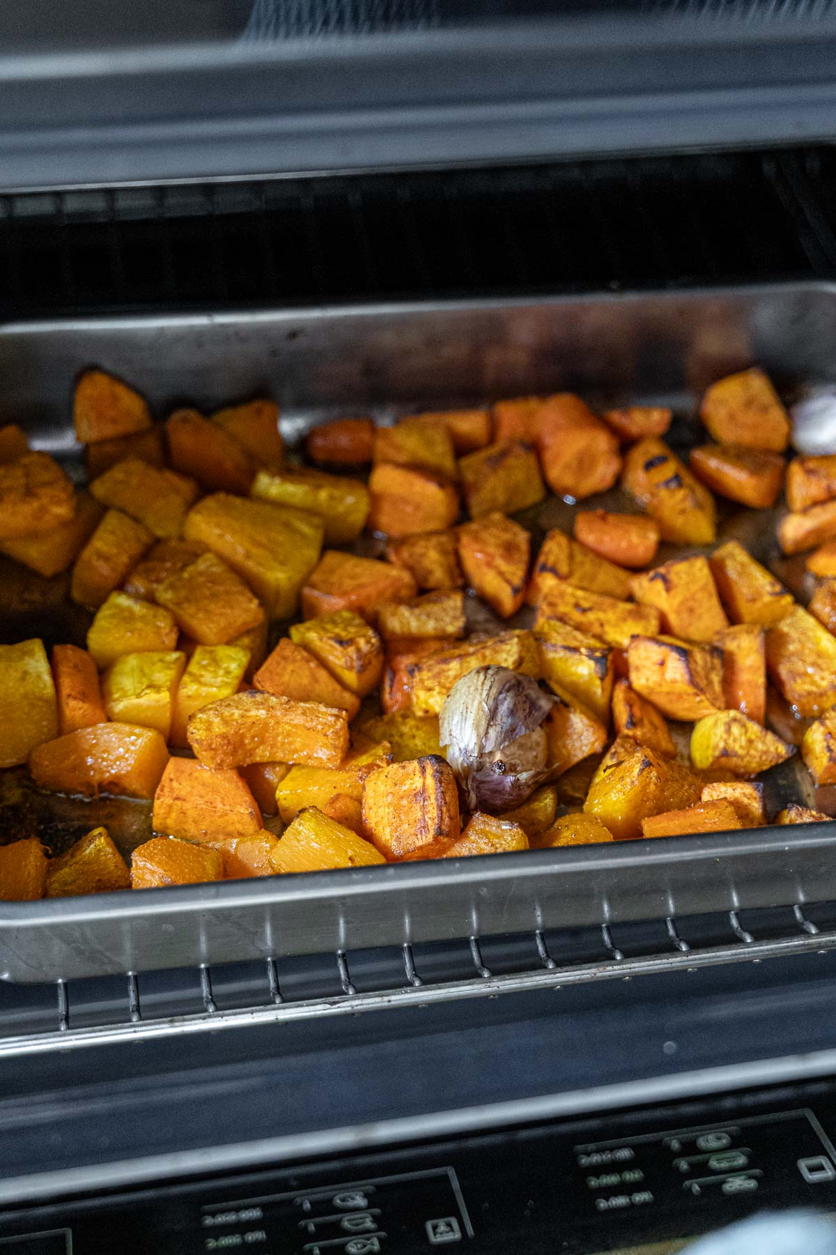 baking veggies in the oven
