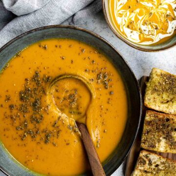 butternut squash and sweet potato soup