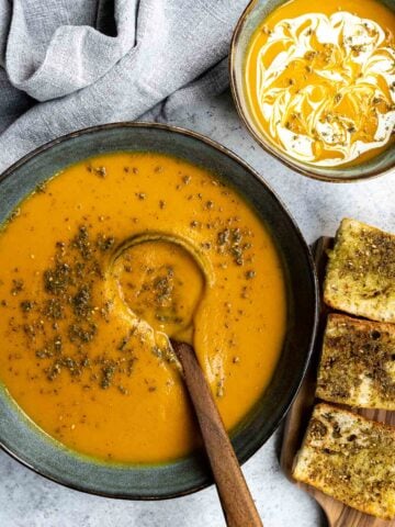 butternut squash and sweet potato soup
