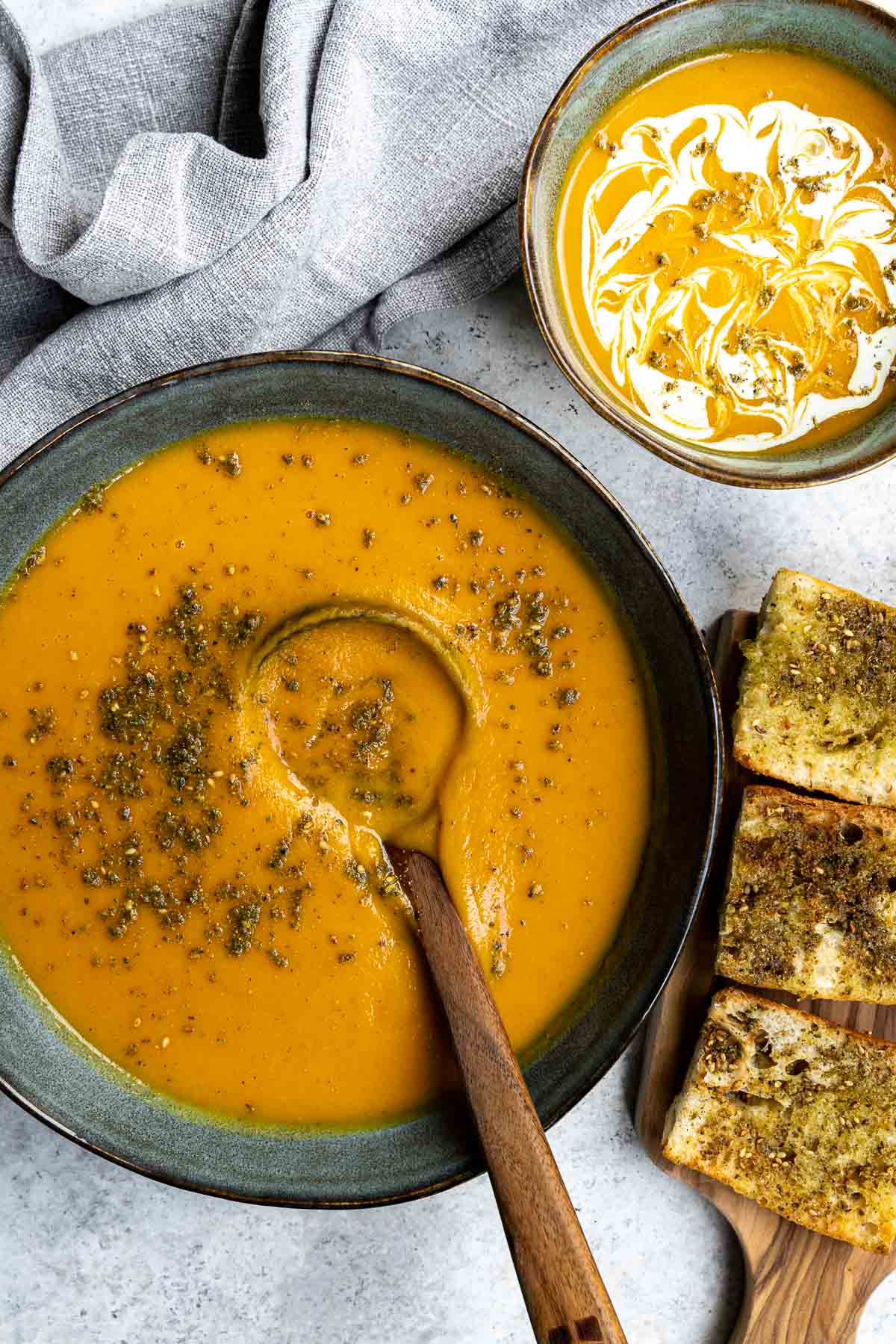 butternut squash and sweet potato soup